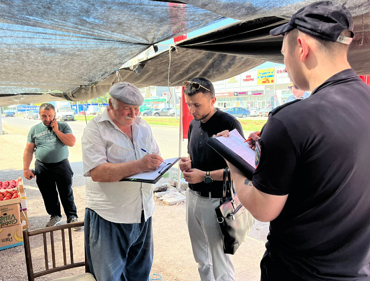 По фактам незаконной уличной торговли составлены протоколы об административных правонарушениях