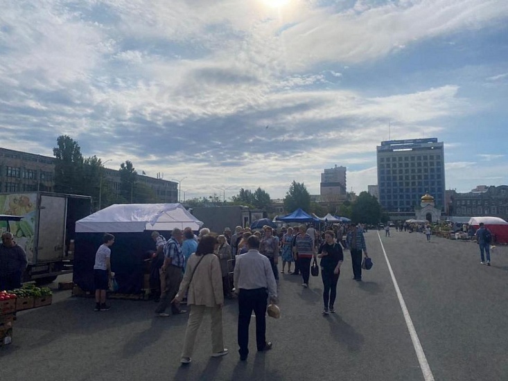 На Театральной площади пройдет ярмарка 
«выходного дня»