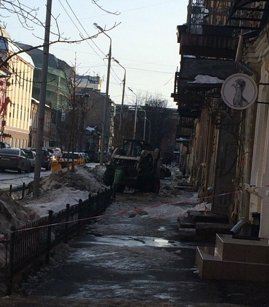 Очистка кровель от наледи - на особом контроле