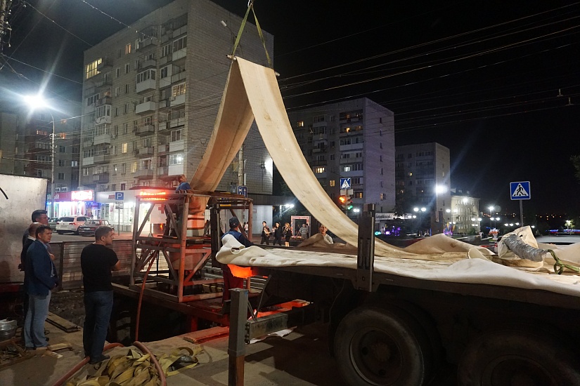 ООО «КВС» завершает реконструкцию водопровода 
по ул. Чернышевского