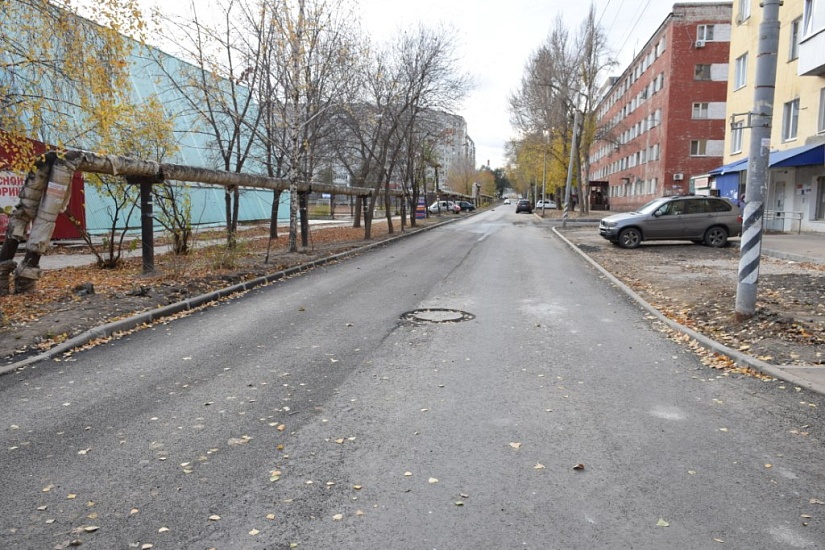 Дневник благоустройства. Завершен ремонт 
двух городских дорог