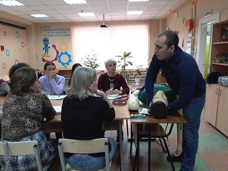 Прошло занятие по обучению педагогических 
работников МКУ ДО «Центр технического творчества детей и молодежи»
