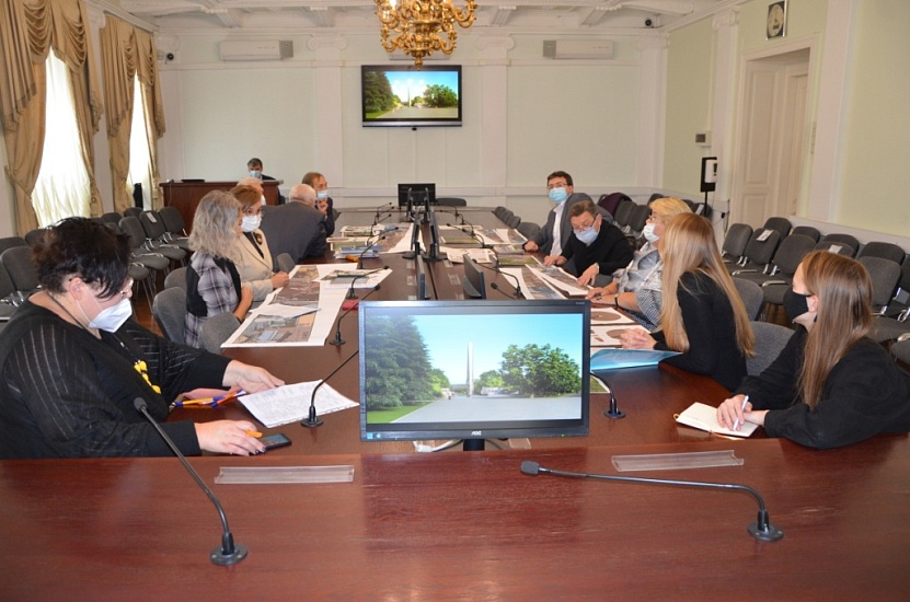 В администрации города обсудили информационное 
наполнение стелы «Город трудовой доблести»