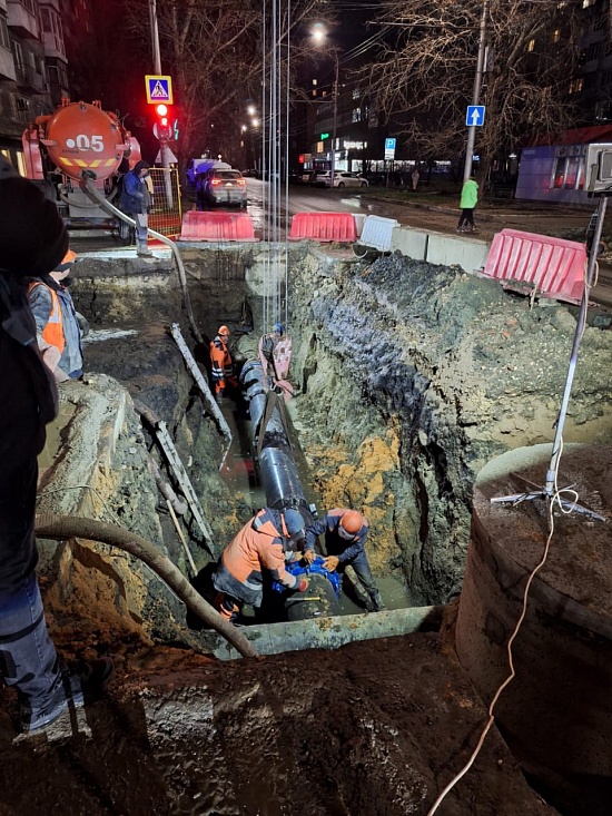 Водоснабжение по ул. Университетская восстановлено