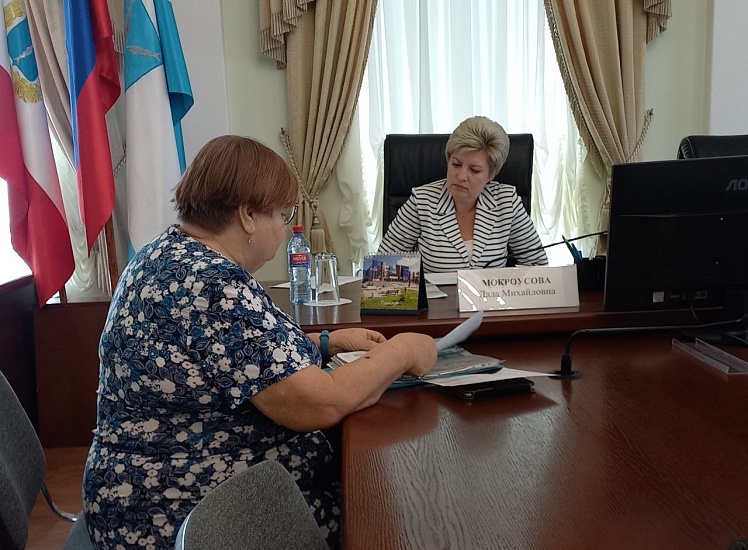Лада Мокроусова провела очередной личный 
прием граждан