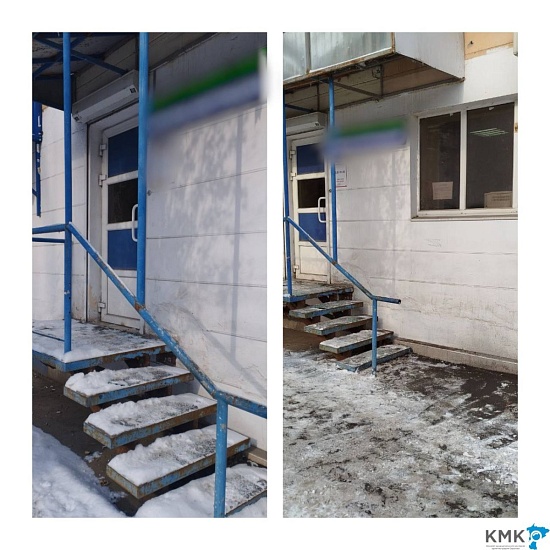 Продолжается контроль за уборкой прилегающей территории