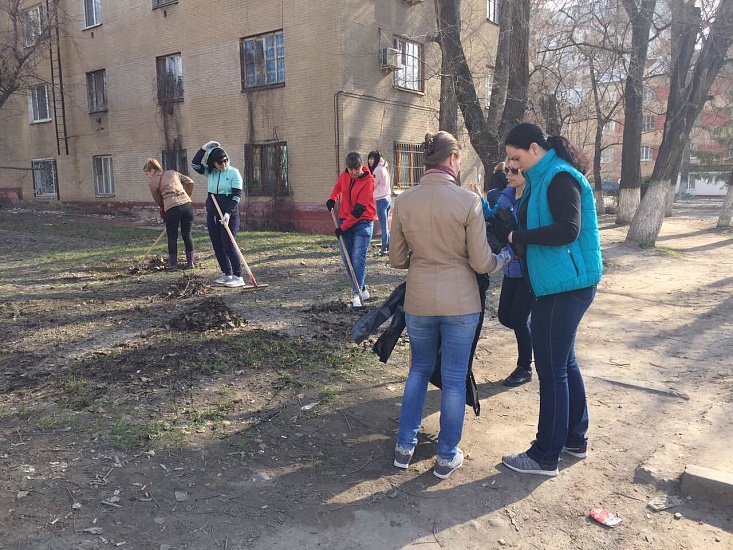 В Заводском районе прошли мероприятия 
по благоустройству