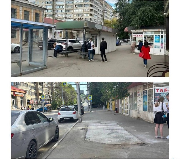 Незаконный торговый объект демонтирован 