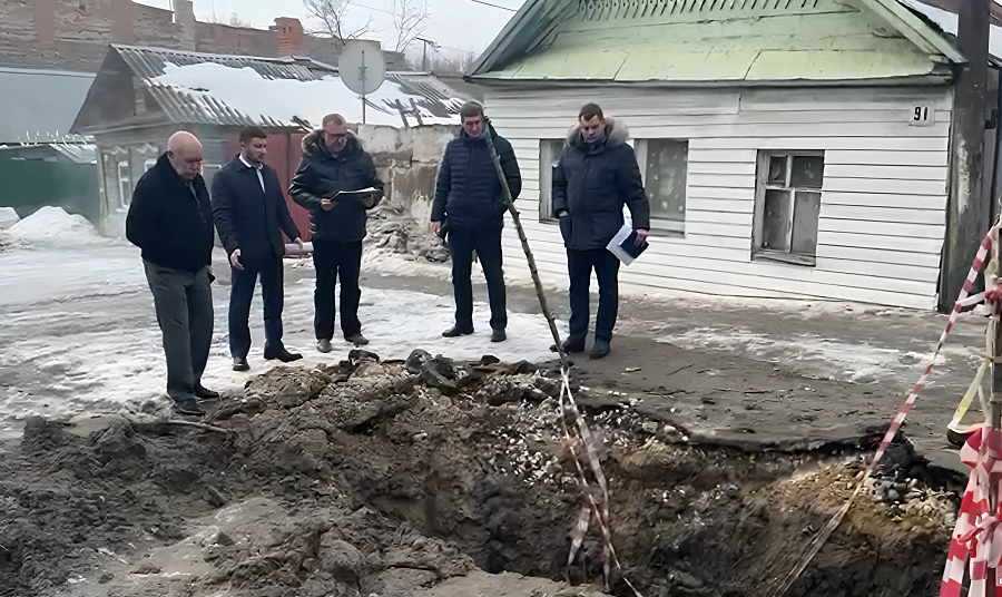 Комитет муниципального контроля проконтролировал 
ход земляных работ