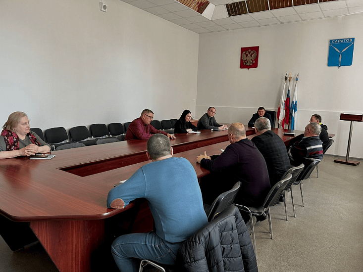 В Октябрьском районе прошло заседание 
штаба по благоустройству