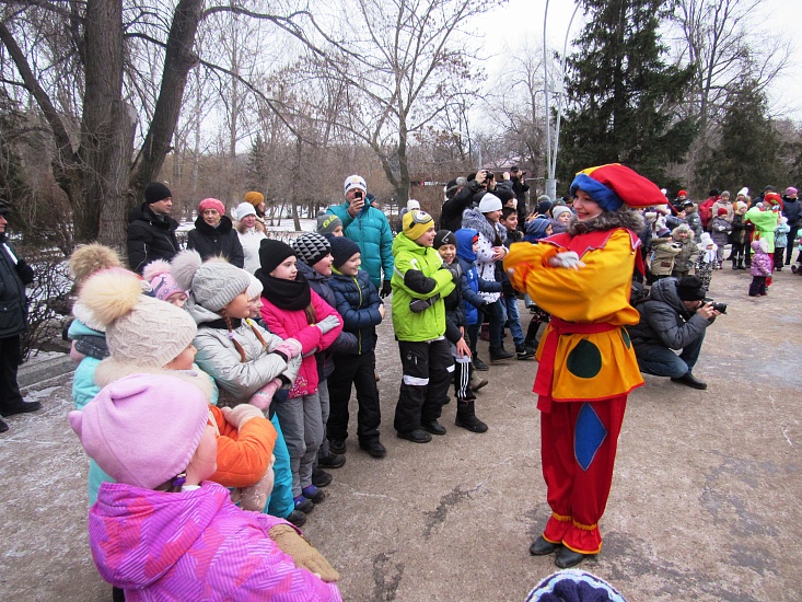 В Городском парке отметили Рождество