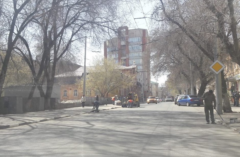 В Волжском районе прошел санитарный день