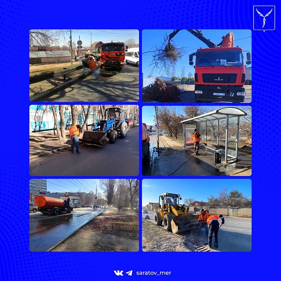 Продолжаются работы по благоустройству города