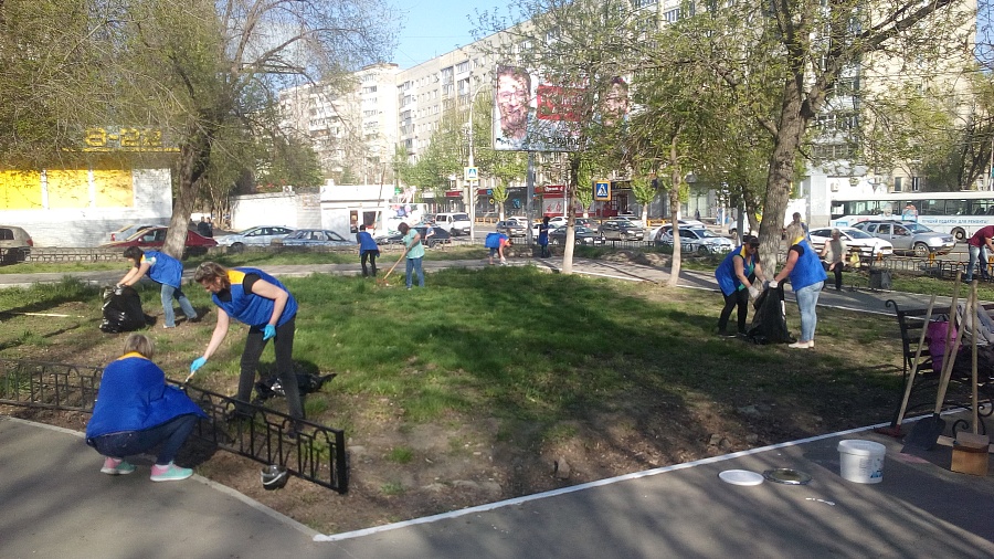 В Заводском районе благоустроен сквер