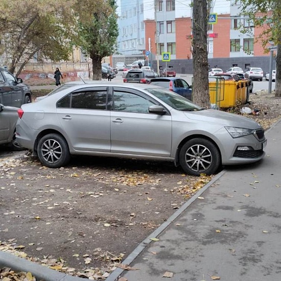 В Октябрьском районе продолжаются мероприятия 
по выявлению нарушений правил парковки