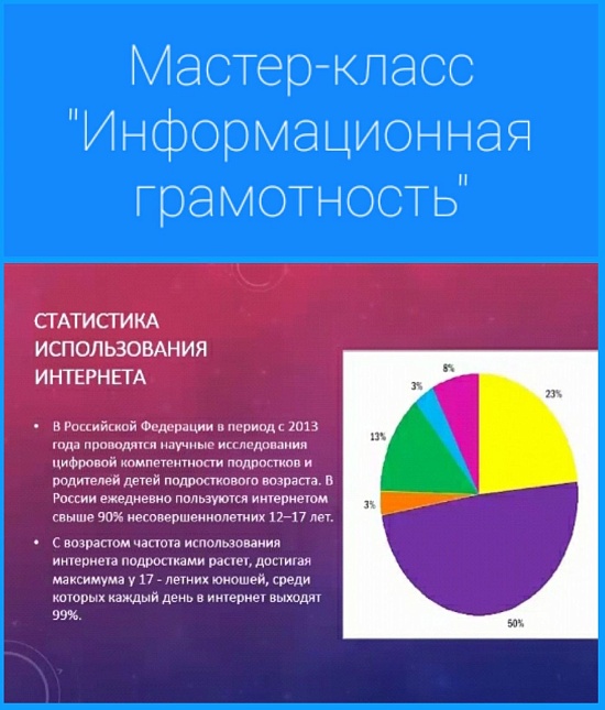 Для школьников Саратова провели мастер-класс 
на тему «Информационная грамотность»