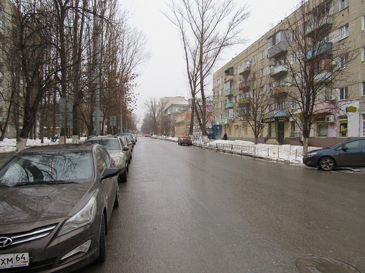 Уборка тротуаров и проезжей части на ул. 
Сакко и Ванцетти
