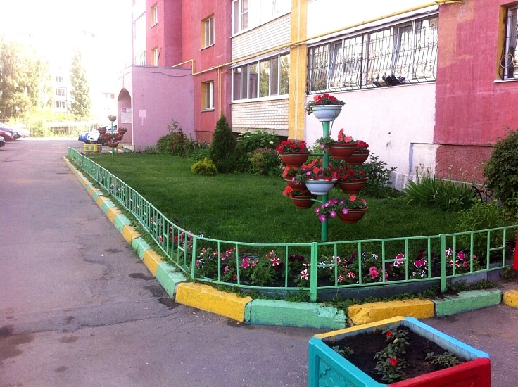 В Волжском районе проведены работы по благоустройству