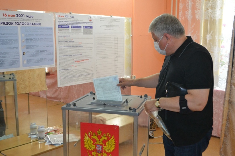Алексей Постнов принял участие в довыборах 
в Саратовскую областную Думу