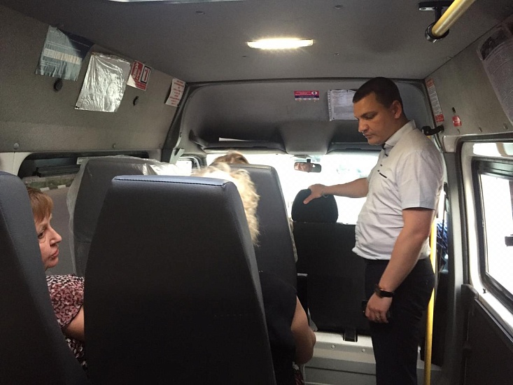 По поручению Михаила Исаева проинспектирована 
работа общественного транспорта в вечернее время