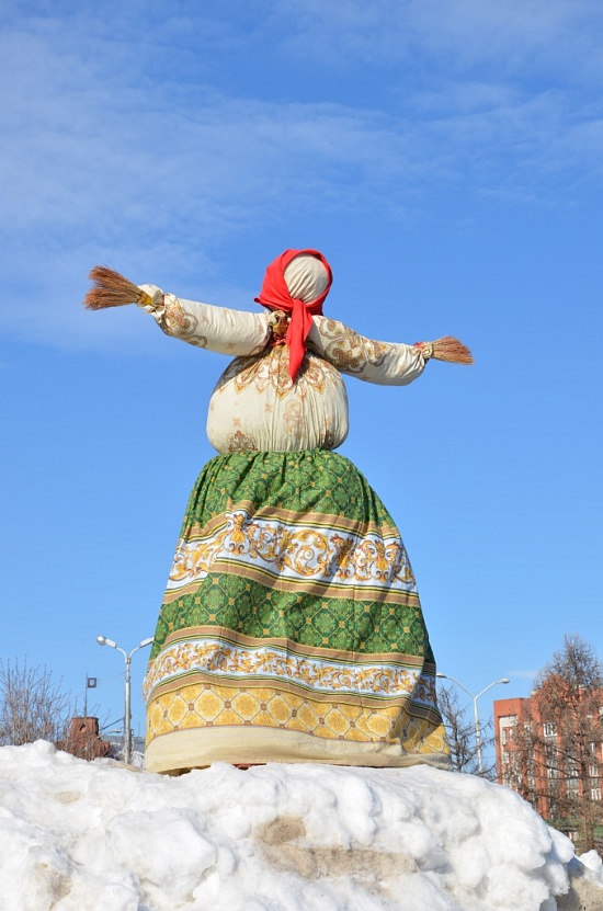 Саратовцы провожают зиму