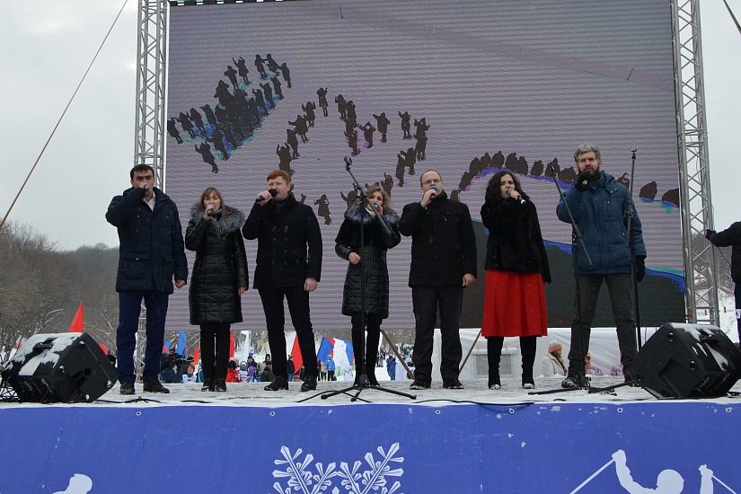 Состоялся митинг-концерт «Россия в моем 
сердце!»