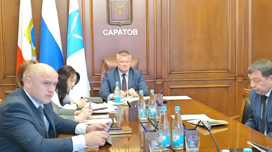 Глава города Саратова Михаил Исаев провел оперативное совещание с заместителями и руководителями структурных подразделений администрации