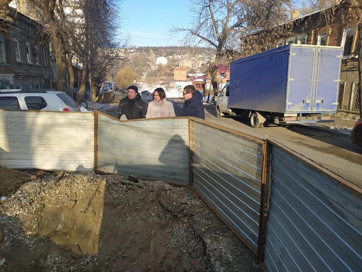 В Волжском районе проконтролировали благоустройство 
территорий после земляных работ