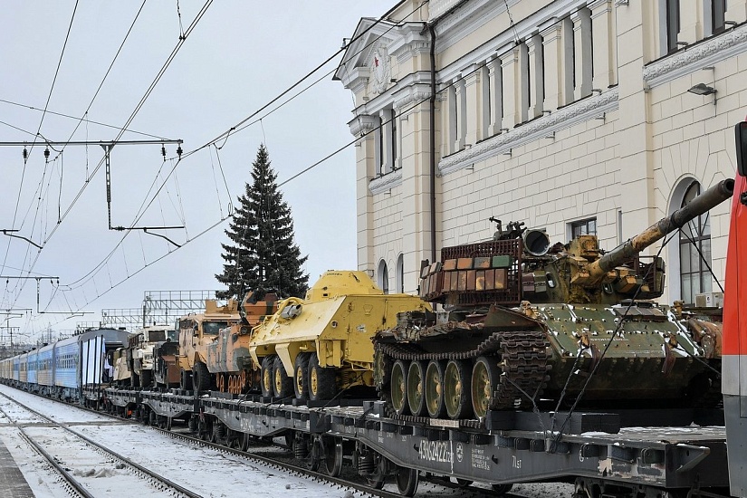 В Саратов прибудет поезд Министерства 
обороны Российской Федерации