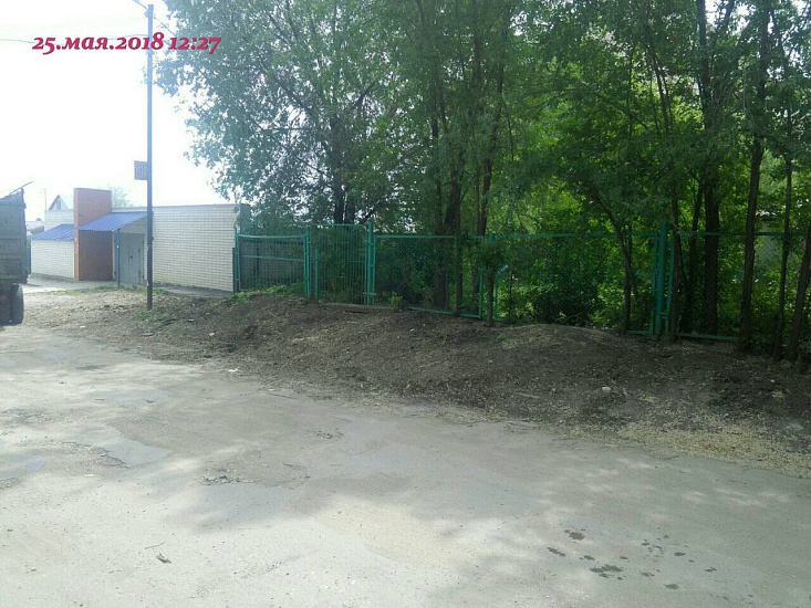 На улице Вяземской ликвидирована несанкционированная 
свалка мусора
