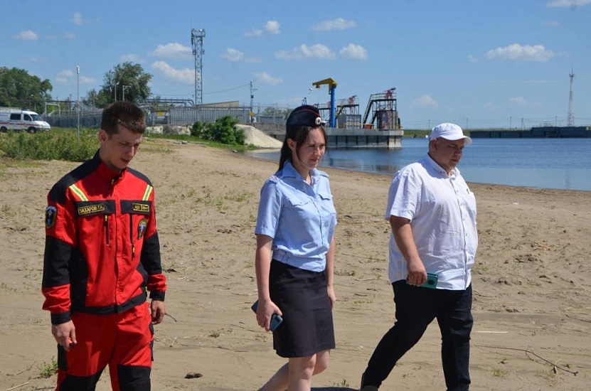 В Заводском районе проведен рейд по безопасности 
на воде