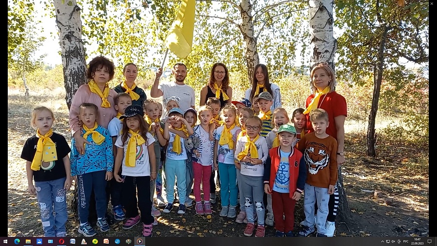В детском саду № 97 прошла подготовка ко 
Дню туризма