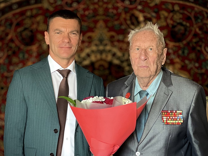 Участник Великой Отечественной войны Николай 
Соков празднует 101-летие