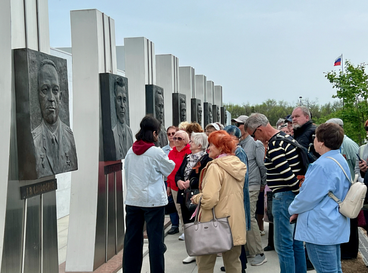 Состоялась экскурсия в парк покорителей 
космоса им. Юрия Гагарина