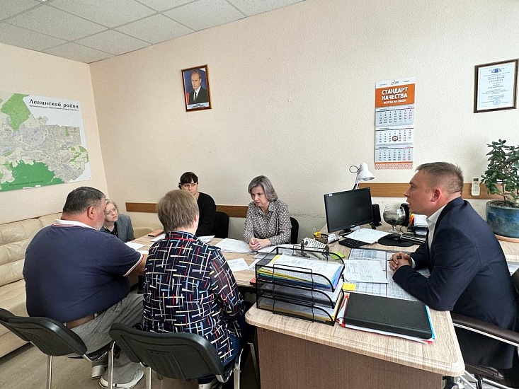 В Ленинском районе прошло заседание межведомственной 
комиссии по вопросам неформальной занятости