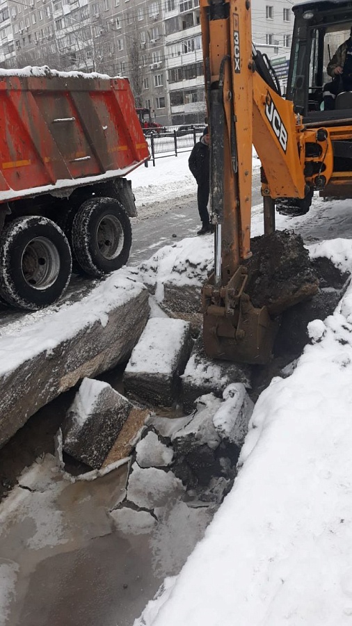 Устранено 15 повреждений городских водопроводных 
сетей