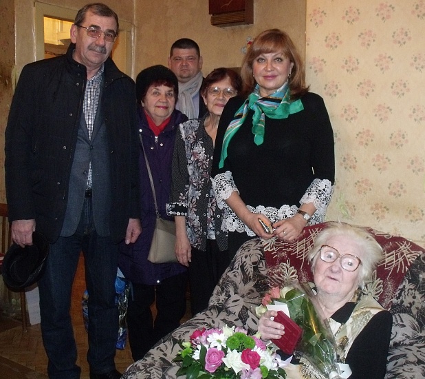 Саратовский ветеран празднует 100-летний 
юбилей