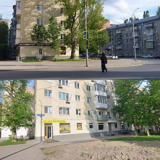 Собственниками нежилых помещений в многоквартирном доме № 4 по ул. 2-я Садовая устранены нарушения Правил благоустройства