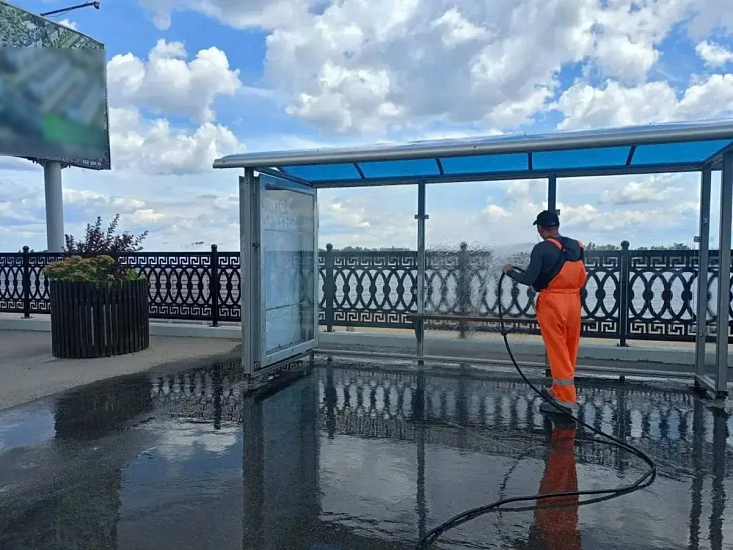  Уборка города