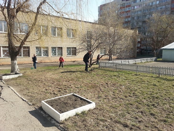 «Субботник» в Ленинском районе