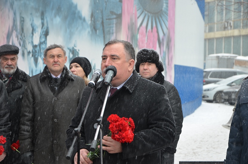 Состоялся торжественный митинг посвященной 
27-ой годовщине вывода советских войск из Афганистана