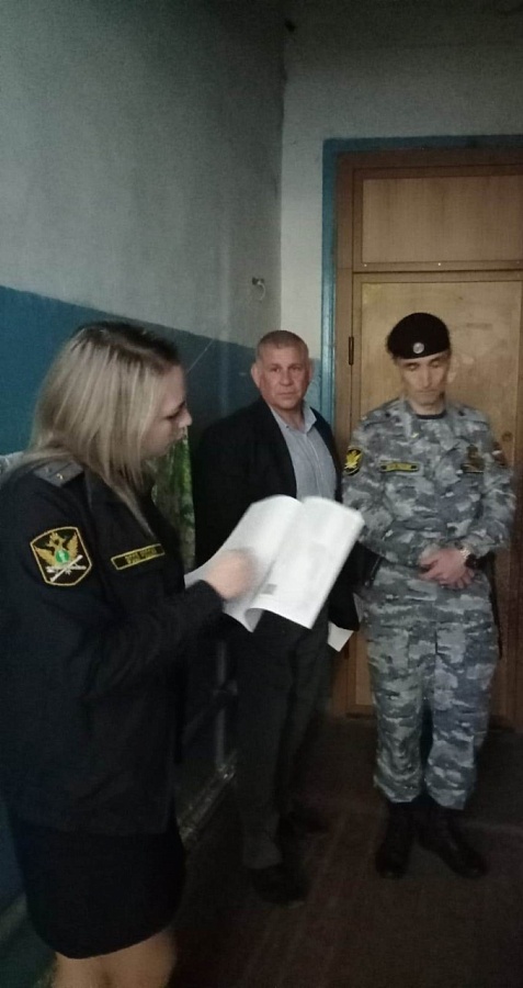 Во Фрунзенском районе состоялось совместное 
мероприятие с представителями службы судебных приставов по выявлению задолженности платы за социальный найм
