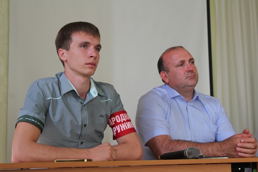Полиция и ДНД провели в школе «Правовой 
десант»