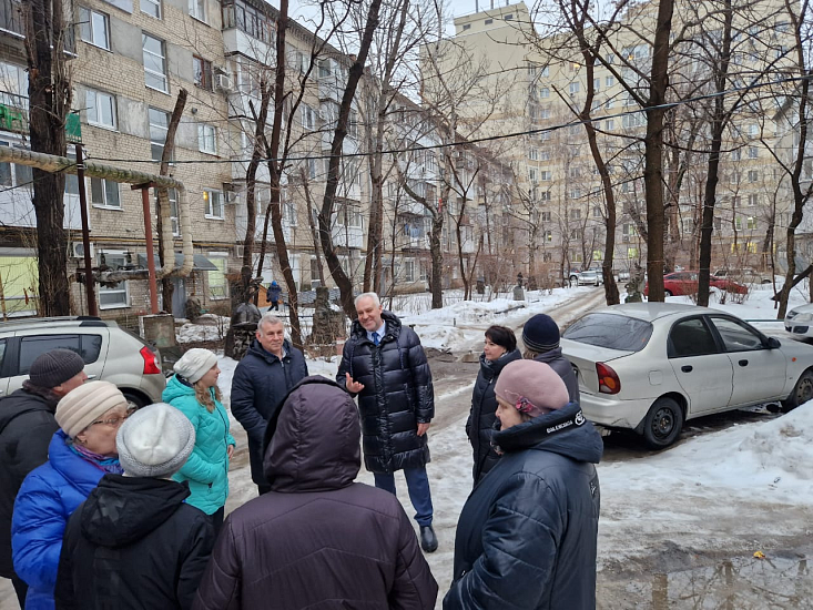 Состоялась встреча с инициативной группой 
жителей