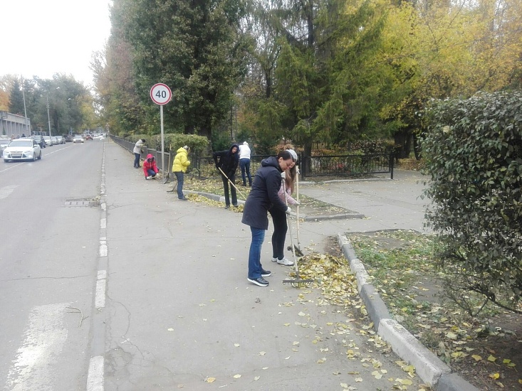 В Октябрьском районе состоялся санитарный 
день