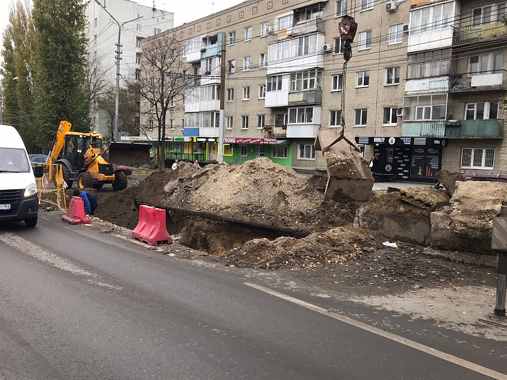 На территории Октябрьского района продолжаются 
мероприятия по контролю за ходом земляных работ