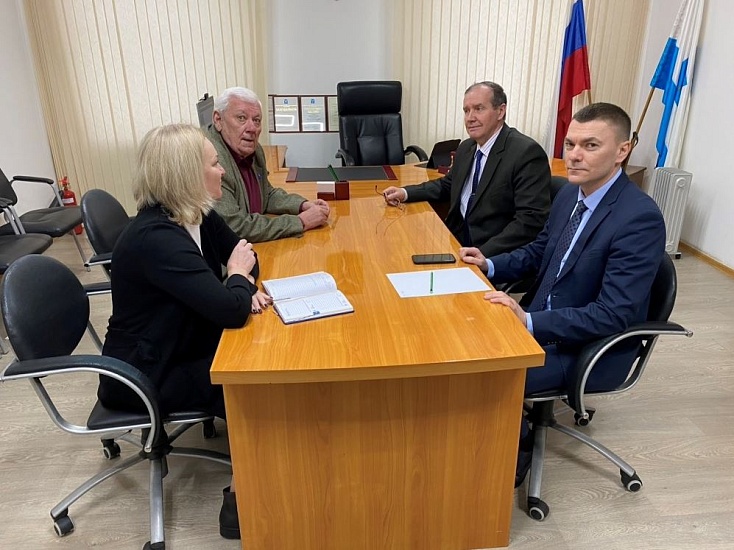 Состоялась встреча с председателями советов 
ветеранов