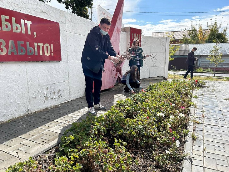 В Волжском районе прошла акция «Чистый 
город – зеленый город!»