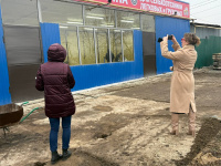 Рейд по благоустройству в Гагаринском районе Рейд по благоустройству в Гагаринском районе